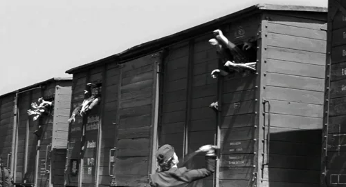 Still frame 149 from Schindler's List (1993) directed by Steven Spielberg