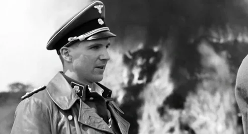 Still frame 155 from Schindler's List (1993) directed by Steven Spielberg