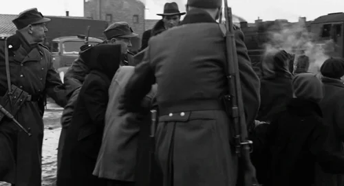 Still frame 183 from Schindler's List (1993) directed by Steven Spielberg