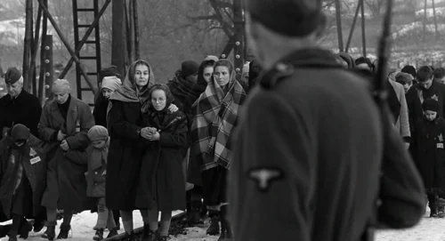 Still frame 186 from Schindler's List (1993) directed by Steven Spielberg