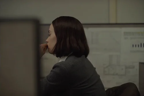Still frame 17 from Sometimes I Think About Dying (2023) directed by Rachel Lambert
