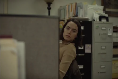 Still frame 25 from Sometimes I Think About Dying (2023) directed by Rachel Lambert