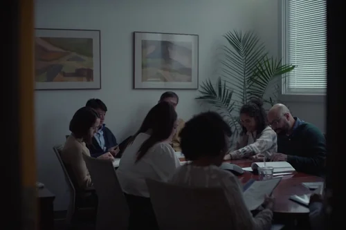 Still frame 27 from Sometimes I Think About Dying (2023) directed by Rachel Lambert