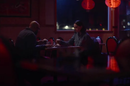 Still frame 46 from Sometimes I Think About Dying (2023) directed by Rachel Lambert