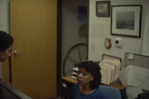 Still frame 52 from Sometimes I Think About Dying (2023) directed by Rachel Lambert