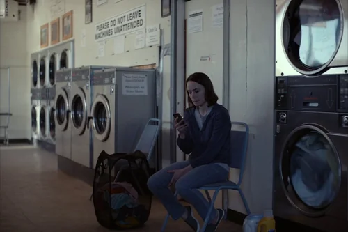 Still frame 69 from Sometimes I Think About Dying (2023) directed by Rachel Lambert