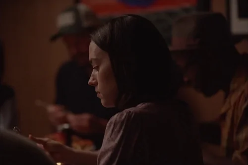 Still frame 81 from Sometimes I Think About Dying (2023) directed by Rachel Lambert