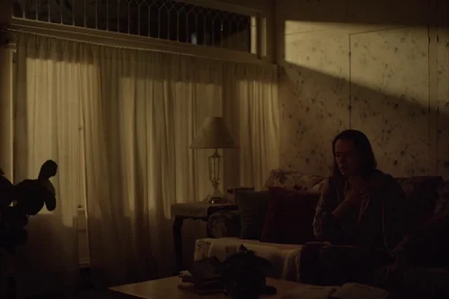 Still frame 85 from Sometimes I Think About Dying (2023) directed by Rachel Lambert