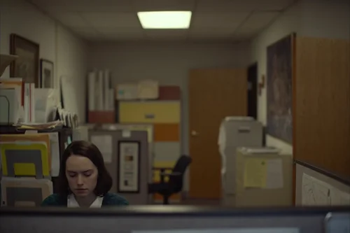 Still frame 98 from Sometimes I Think About Dying (2023) directed by Rachel Lambert