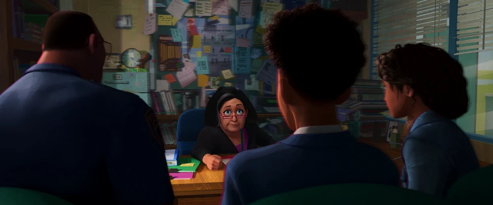 Still frame 101 from Spider-Man: Across the Spider-Verse (2023) directed by Joaquim Dos Santos, Kemp Powers, Justin K. Thompson