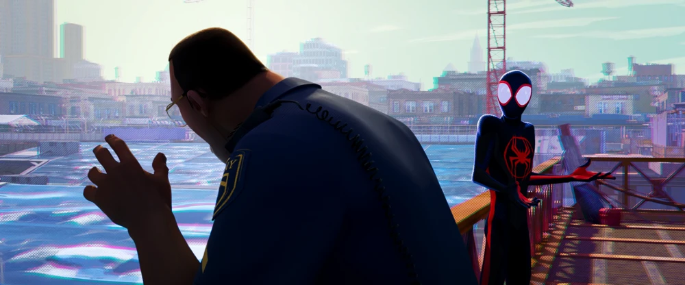 Still frame 122 from Spider-Man: Across the Spider-Verse (2023) directed by Joaquim Dos Santos, Kemp Powers, Justin K. Thompson