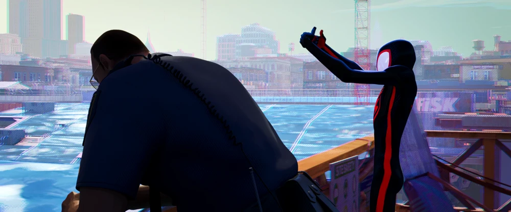 Still frame 124 from Spider-Man: Across the Spider-Verse (2023) directed by Joaquim Dos Santos, Kemp Powers, Justin K. Thompson