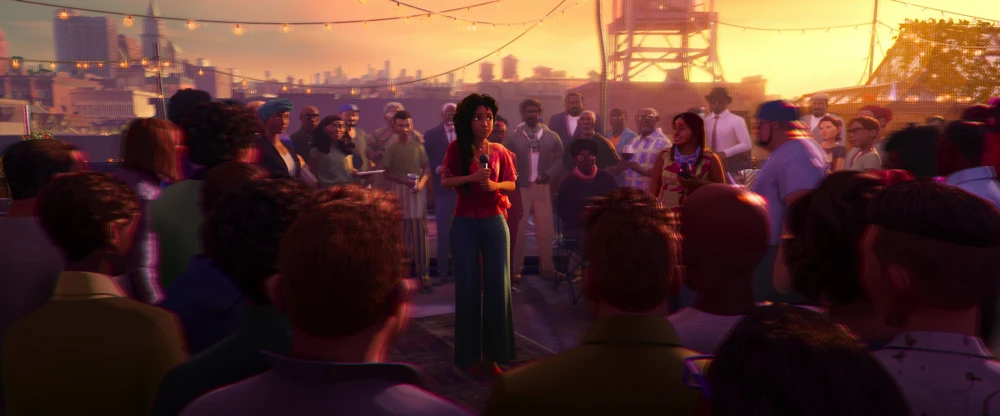 Still frame 135 from Spider-Man: Across the Spider-Verse (2023) directed by Joaquim Dos Santos, Kemp Powers, Justin K. Thompson
