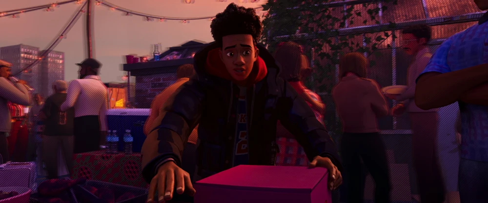Still frame 144 from Spider-Man: Across the Spider-Verse (2023) directed by Joaquim Dos Santos, Kemp Powers, Justin K. Thompson