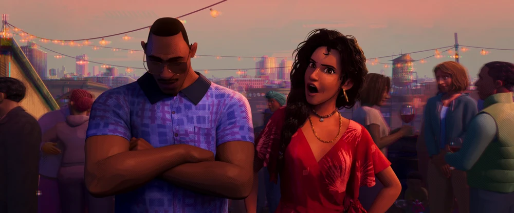 Still frame 147 from Spider-Man: Across the Spider-Verse (2023) directed by Joaquim Dos Santos, Kemp Powers, Justin K. Thompson