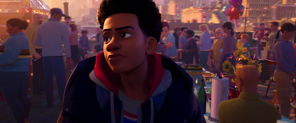 Still frame 149 from Spider-Man: Across the Spider-Verse (2023) directed by Joaquim Dos Santos, Kemp Powers, Justin K. Thompson