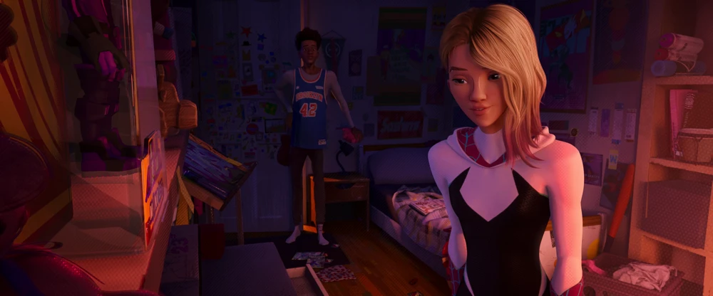 Still frame 155 from Spider-Man: Across the Spider-Verse (2023) directed by Joaquim Dos Santos, Kemp Powers, Justin K. Thompson