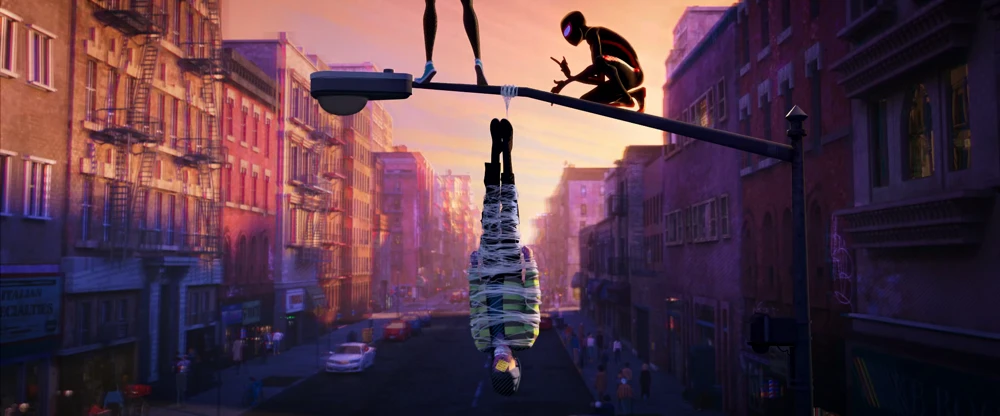 Still frame 164 from Spider-Man: Across the Spider-Verse (2023) directed by Joaquim Dos Santos, Kemp Powers, Justin K. Thompson