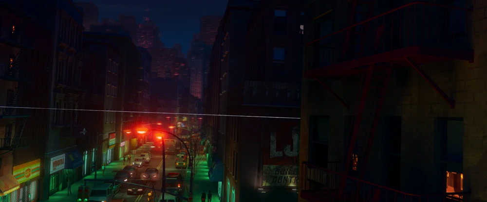 Still frame 196 from Spider-Man: Across the Spider-Verse (2023) directed by Joaquim Dos Santos, Kemp Powers, Justin K. Thompson