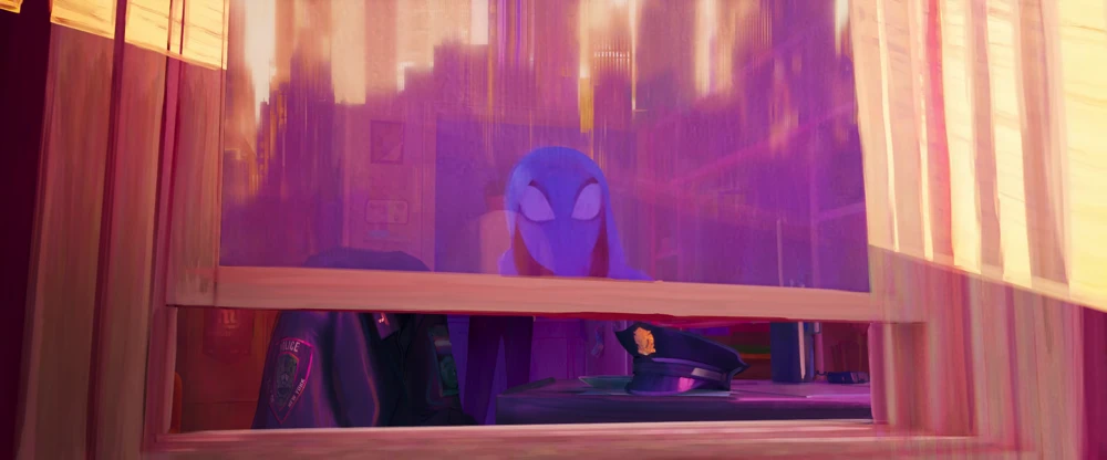 Still frame 16 from Spider-Man: Across the Spider-Verse (2023) directed by Joaquim Dos Santos, Kemp Powers, Justin K. Thompson