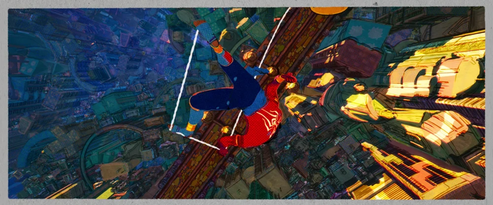 Still frame 223 from Spider-Man: Across the Spider-Verse (2023) directed by Joaquim Dos Santos, Kemp Powers, Justin K. Thompson