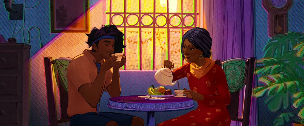 Still frame 224 from Spider-Man: Across the Spider-Verse (2023) directed by Joaquim Dos Santos, Kemp Powers, Justin K. Thompson