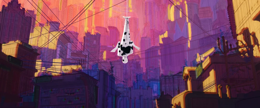 Still frame 228 from Spider-Man: Across the Spider-Verse (2023) directed by Joaquim Dos Santos, Kemp Powers, Justin K. Thompson