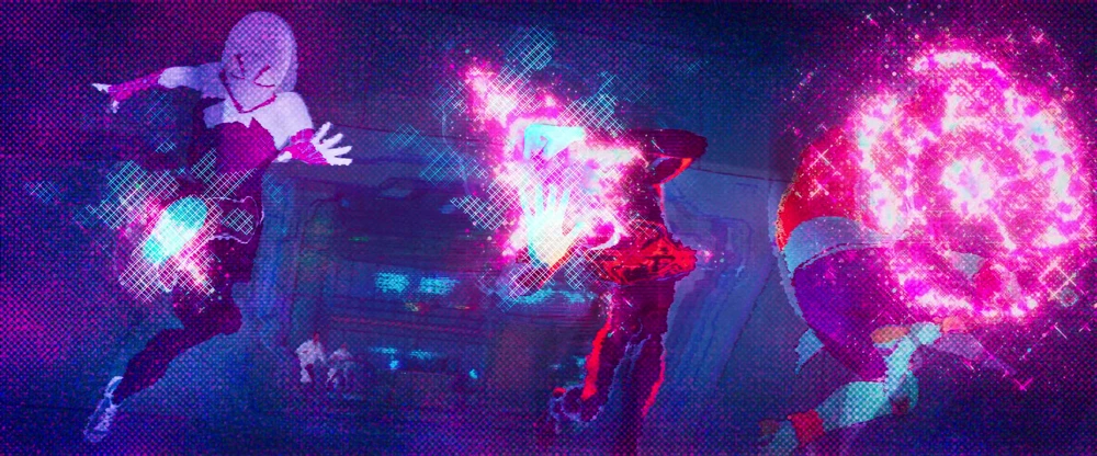 Still frame 231 from Spider-Man: Across the Spider-Verse (2023) directed by Joaquim Dos Santos, Kemp Powers, Justin K. Thompson