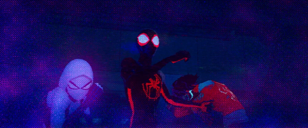 Still frame 232 from Spider-Man: Across the Spider-Verse (2023) directed by Joaquim Dos Santos, Kemp Powers, Justin K. Thompson