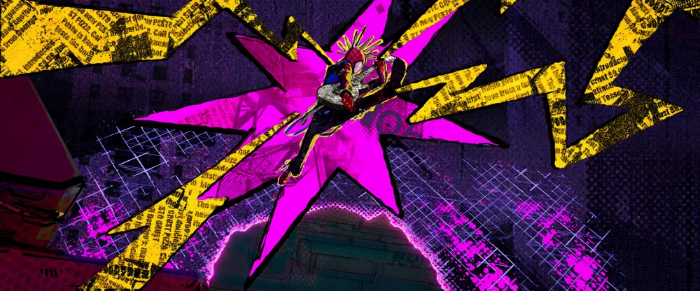 Still frame 236 from Spider-Man: Across the Spider-Verse (2023) directed by Joaquim Dos Santos, Kemp Powers, Justin K. Thompson
