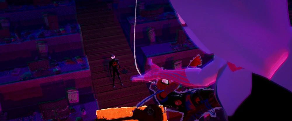 Still frame 238 from Spider-Man: Across the Spider-Verse (2023) directed by Joaquim Dos Santos, Kemp Powers, Justin K. Thompson