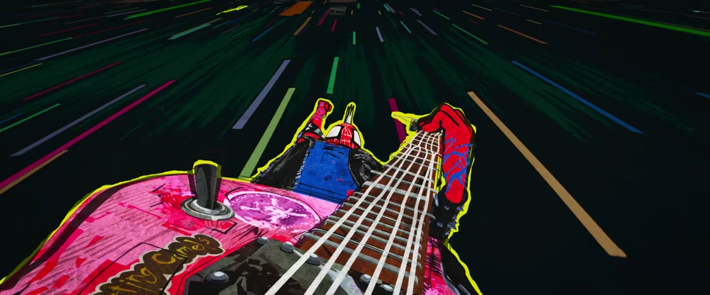 Still frame 239 from Spider-Man: Across the Spider-Verse (2023) directed by Joaquim Dos Santos, Kemp Powers, Justin K. Thompson