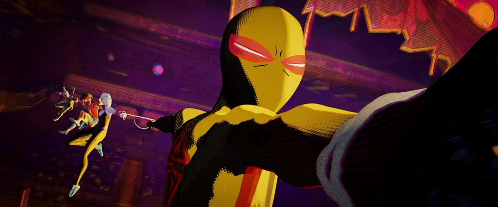 Still frame 243 from Spider-Man: Across the Spider-Verse (2023) directed by Joaquim Dos Santos, Kemp Powers, Justin K. Thompson