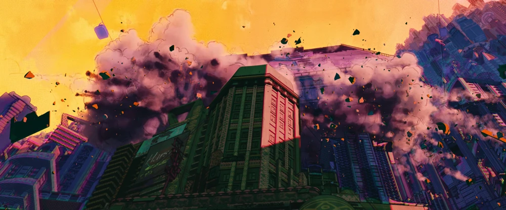 Still frame 250 from Spider-Man: Across the Spider-Verse (2023) directed by Joaquim Dos Santos, Kemp Powers, Justin K. Thompson