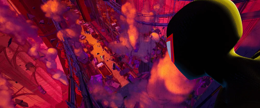 Still frame 255 from Spider-Man: Across the Spider-Verse (2023) directed by Joaquim Dos Santos, Kemp Powers, Justin K. Thompson