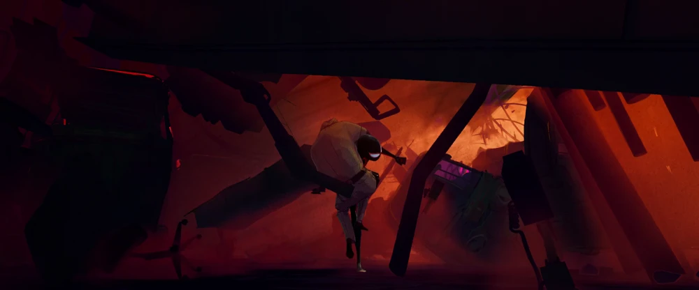 Still frame 256 from Spider-Man: Across the Spider-Verse (2023) directed by Joaquim Dos Santos, Kemp Powers, Justin K. Thompson