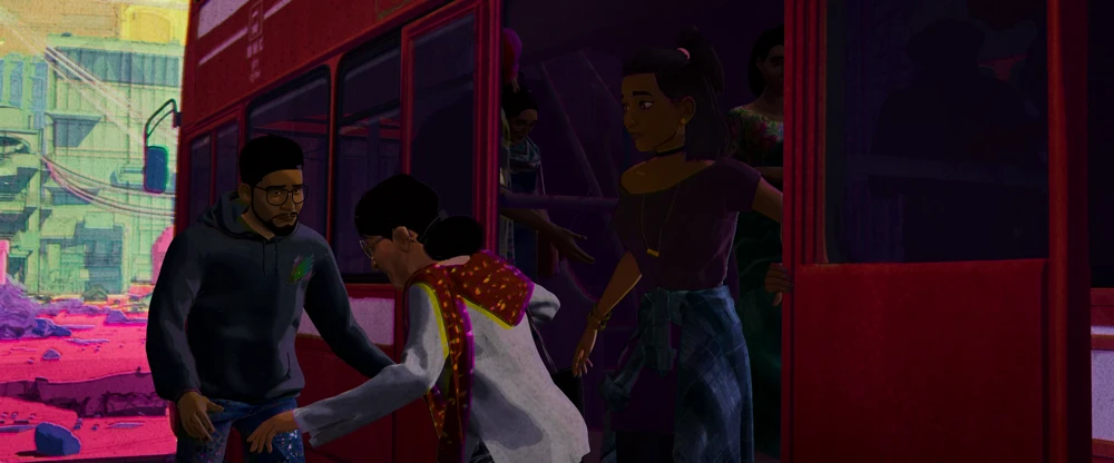 Still frame 258 from Spider-Man: Across the Spider-Verse (2023) directed by Joaquim Dos Santos, Kemp Powers, Justin K. Thompson