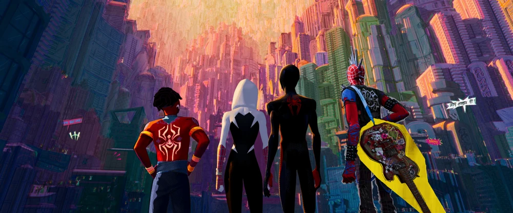 Still frame 261 from Spider-Man: Across the Spider-Verse (2023) directed by Joaquim Dos Santos, Kemp Powers, Justin K. Thompson