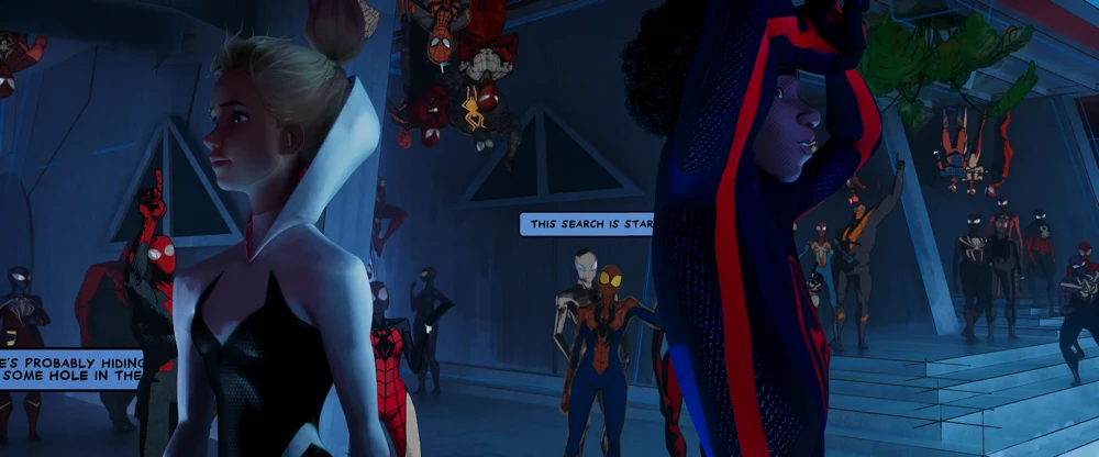 Still frame 269 from Spider-Man: Across the Spider-Verse (2023) directed by Joaquim Dos Santos, Kemp Powers, Justin K. Thompson