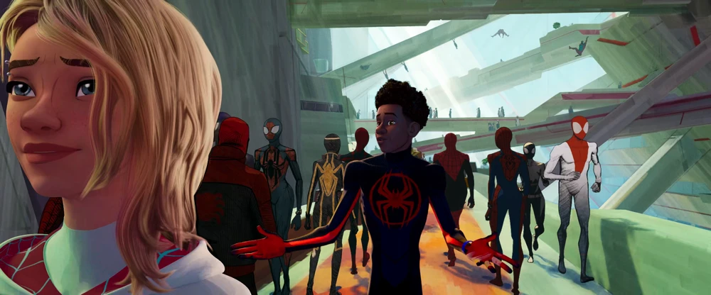 Still frame 272 from Spider-Man: Across the Spider-Verse (2023) directed by Joaquim Dos Santos, Kemp Powers, Justin K. Thompson