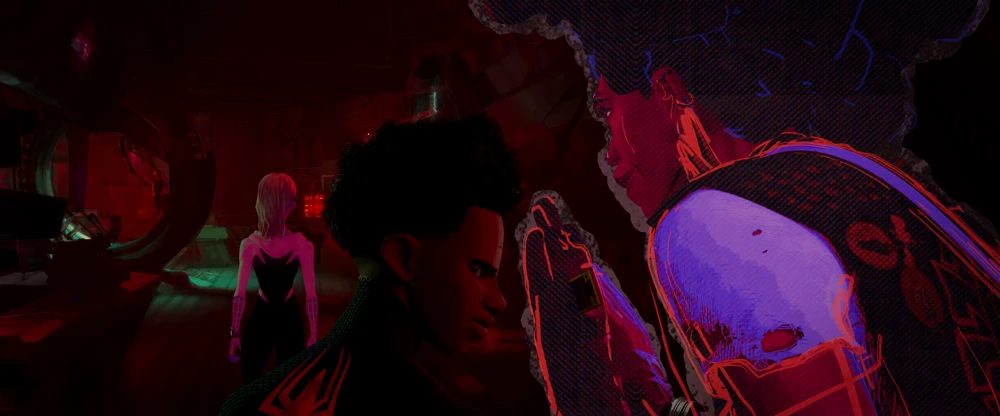 Still frame 282 from Spider-Man: Across the Spider-Verse (2023) directed by Joaquim Dos Santos, Kemp Powers, Justin K. Thompson