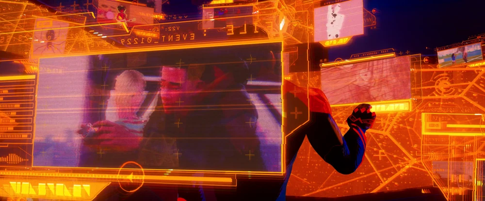 Still frame 283 from Spider-Man: Across the Spider-Verse (2023) directed by Joaquim Dos Santos, Kemp Powers, Justin K. Thompson