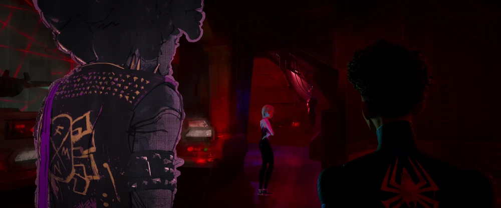 Still frame 286 from Spider-Man: Across the Spider-Verse (2023) directed by Joaquim Dos Santos, Kemp Powers, Justin K. Thompson