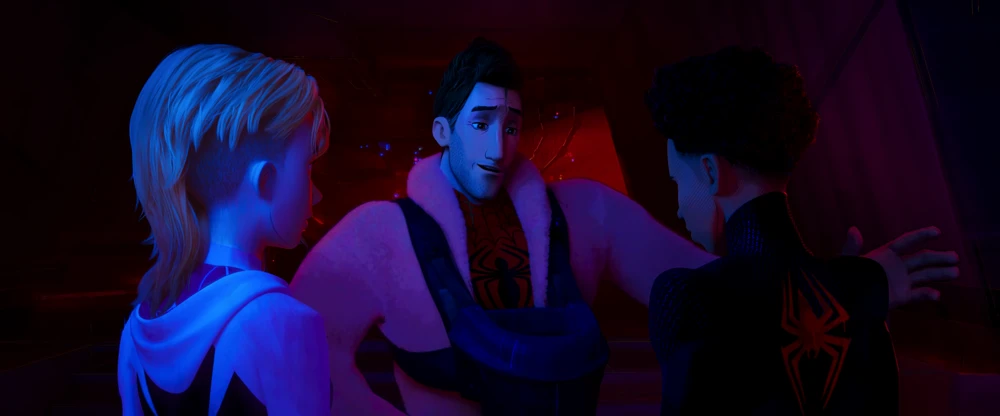 Still frame 293 from Spider-Man: Across the Spider-Verse (2023) directed by Joaquim Dos Santos, Kemp Powers, Justin K. Thompson