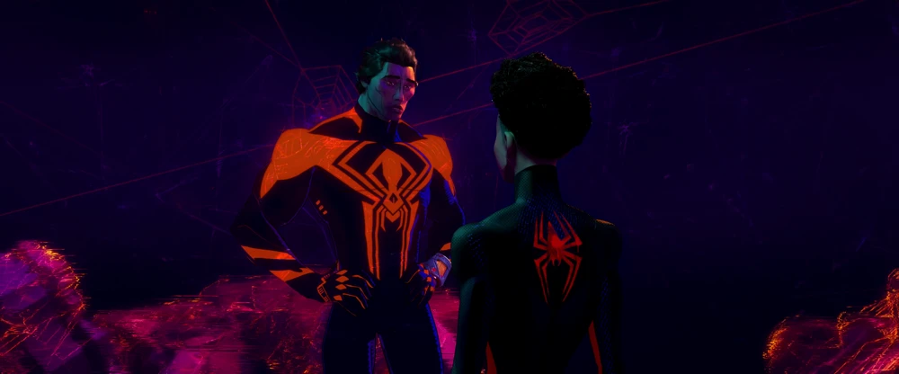 Still frame 310 from Spider-Man: Across the Spider-Verse (2023) directed by Joaquim Dos Santos, Kemp Powers, Justin K. Thompson
