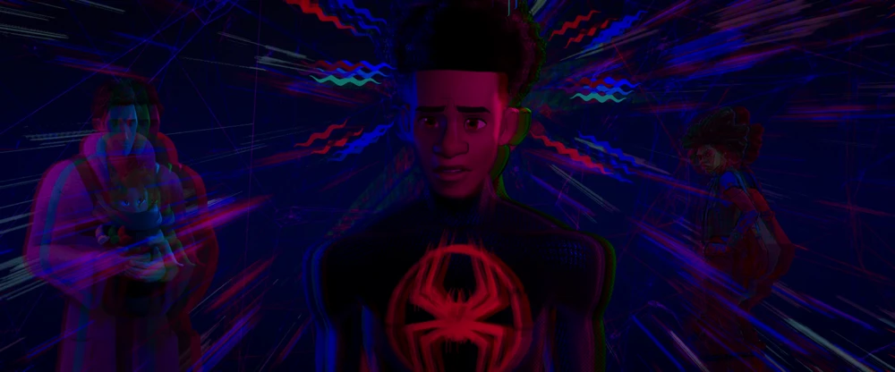 Still frame 315 from Spider-Man: Across the Spider-Verse (2023) directed by Joaquim Dos Santos, Kemp Powers, Justin K. Thompson