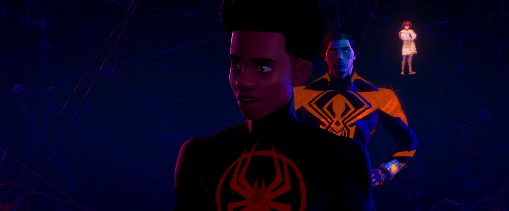 Still frame 319 from Spider-Man: Across the Spider-Verse (2023) directed by Joaquim Dos Santos, Kemp Powers, Justin K. Thompson