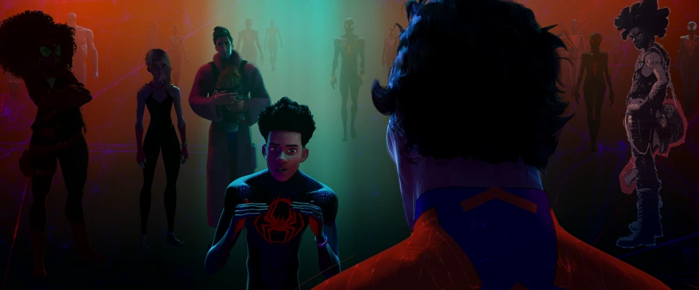 Still frame 321 from Spider-Man: Across the Spider-Verse (2023) directed by Joaquim Dos Santos, Kemp Powers, Justin K. Thompson