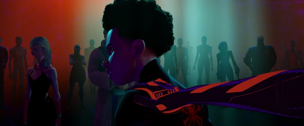 Still frame 322 from Spider-Man: Across the Spider-Verse (2023) directed by Joaquim Dos Santos, Kemp Powers, Justin K. Thompson