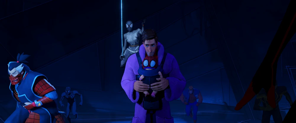 Still frame 328 from Spider-Man: Across the Spider-Verse (2023) directed by Joaquim Dos Santos, Kemp Powers, Justin K. Thompson